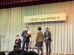 地域顧問ヨセフ神父様の訪問