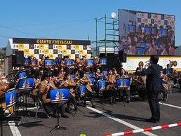 ジャイアンツ宮崎キャンプイベント出場（吹奏楽部）