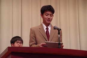 生徒会立会演説会