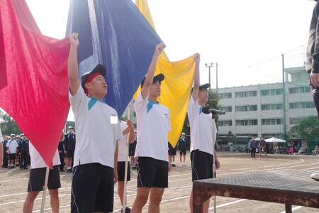 甲陽学院高等学校―限定版 平成15年度用 出会いがつなぐ、新たな一歩「対面式」 – 作新学院