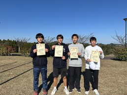 テニス部１年生大会結果
